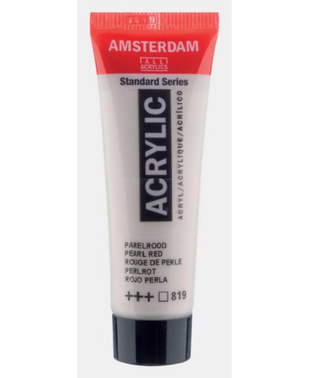 Amsterdam, Acrylic, Art & School, Paint, 20ml, 974510, Pearl Red